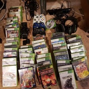 Xbox 360 bundle game, system, controller s..more